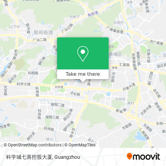 科学城七喜控股大厦 map