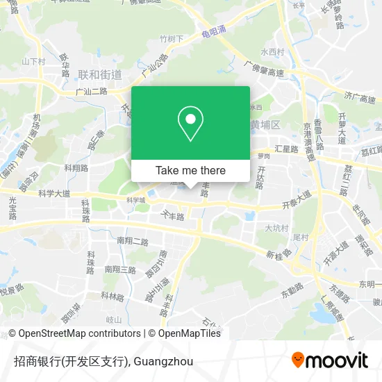 招商银行(开发区支行) map