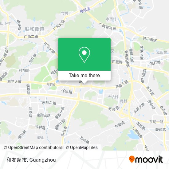 和友超市 map