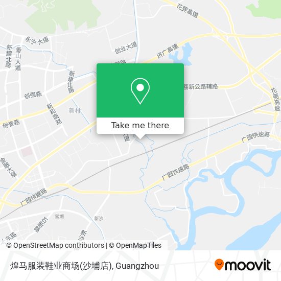 煌马服装鞋业商场(沙埔店) map