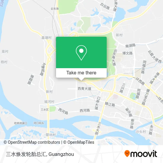 三水焕发轮胎总汇 map