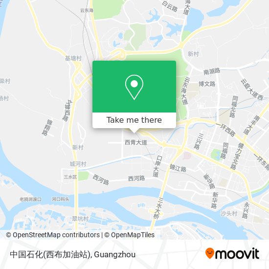 中国石化(西布加油站) map