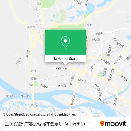 三水长途汽车客运站-候车售票厅 map
