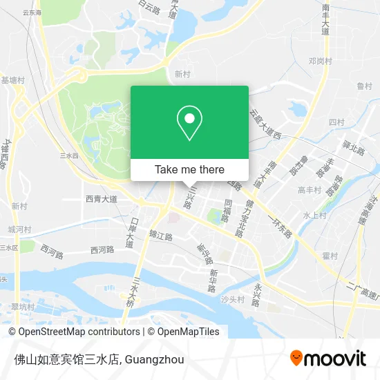 佛山如意宾馆三水店 map