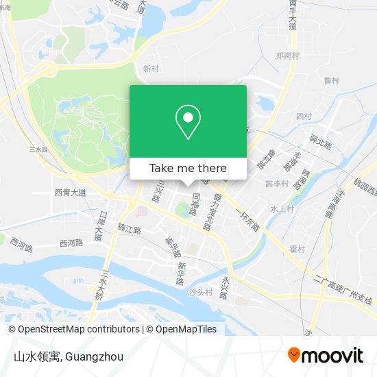 山水领寓 map