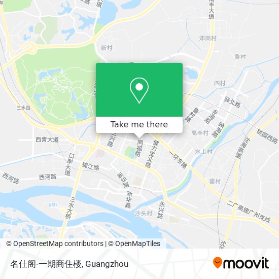 名仕阁-一期商住楼 map