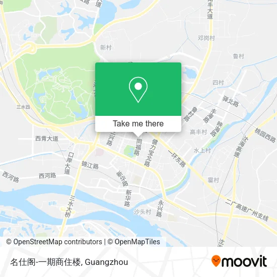 名仕阁-一期商住楼 map