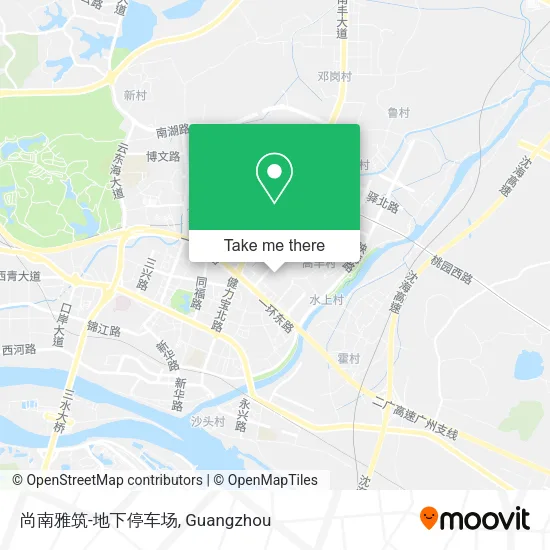 尚南雅筑-地下停车场 map