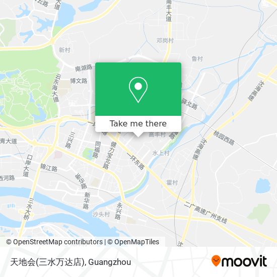 天地会(三水万达店) map
