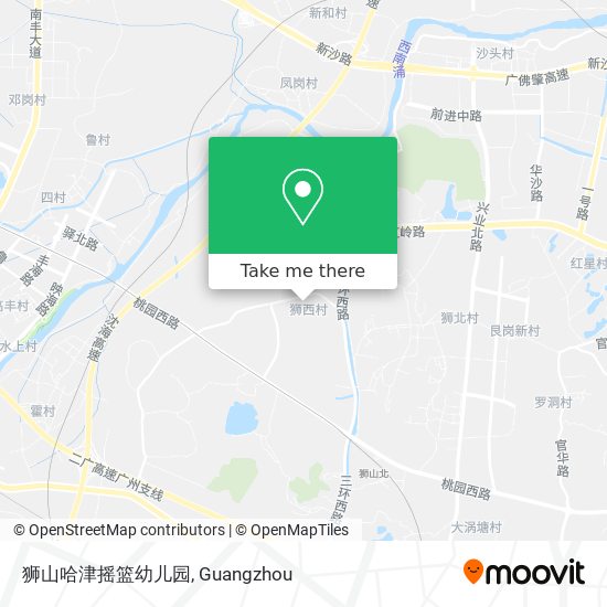 狮山哈津摇篮幼儿园 map