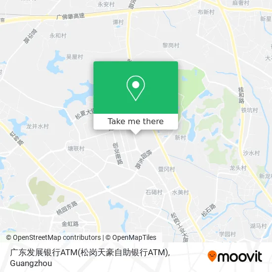 广东发展银行ATM(松岗天豪自助银行ATM) map
