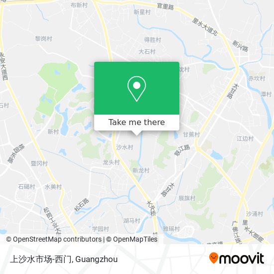 上沙水市场-西门 map
