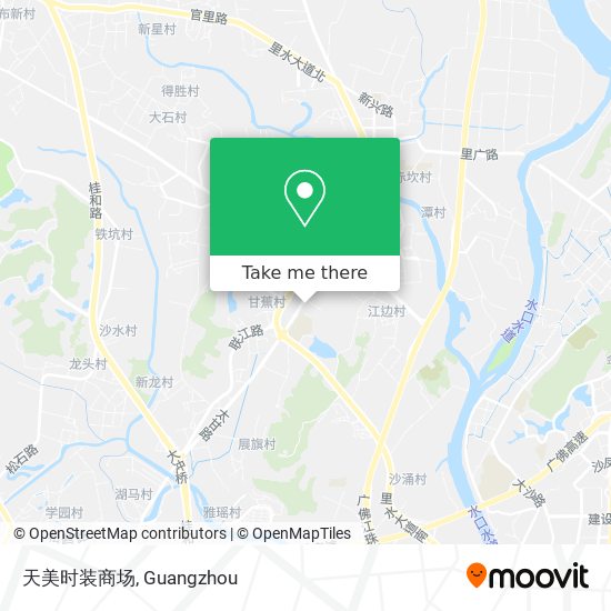 天美时装商场 map