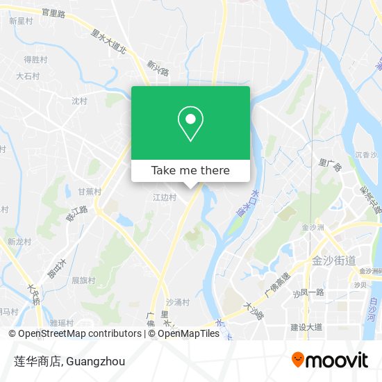 莲华商店 map