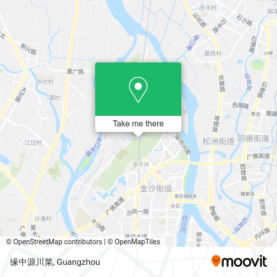 缘中源川菜 map