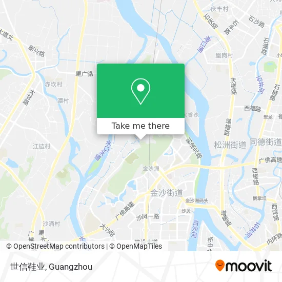 世信鞋业 map