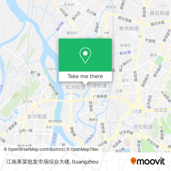 江南果菜批发市场综合大楼 map