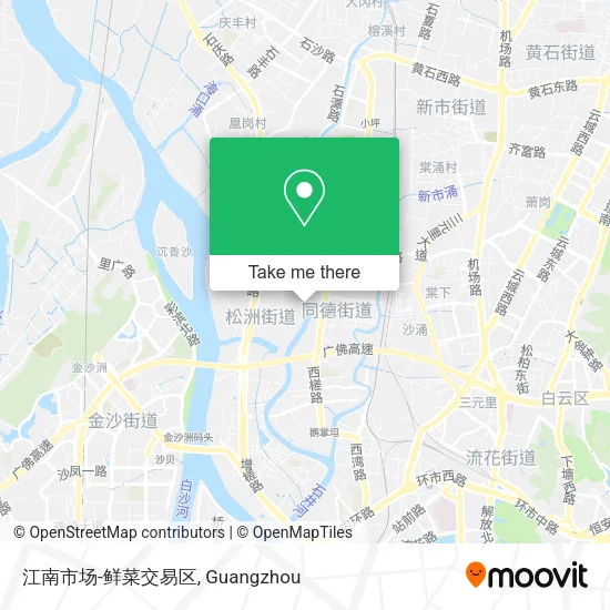 江南市场-鲜菜交易区 map
