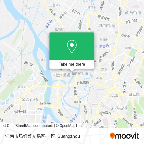 江南市场鲜菜交易区-一区 map
