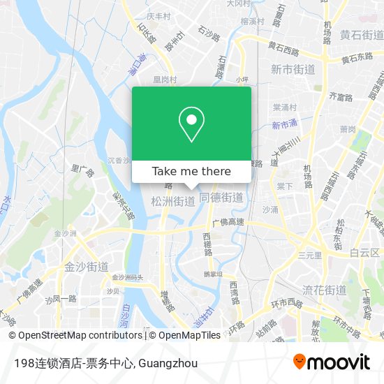 198连锁酒店-票务中心 map