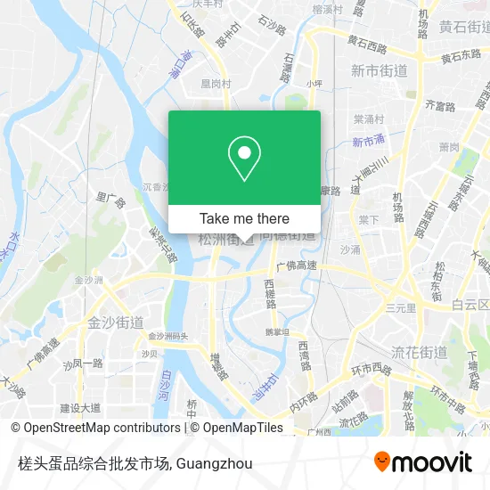 槎头蛋品综合批发市场 map