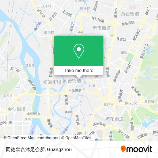 同德皇宫沐足会所 map