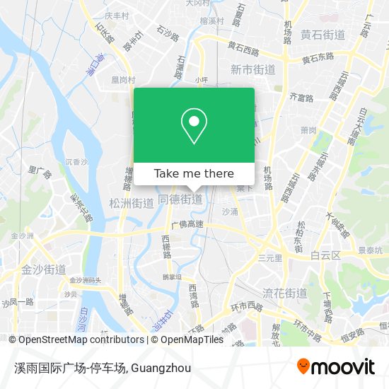 溪雨国际广场-停车场 map