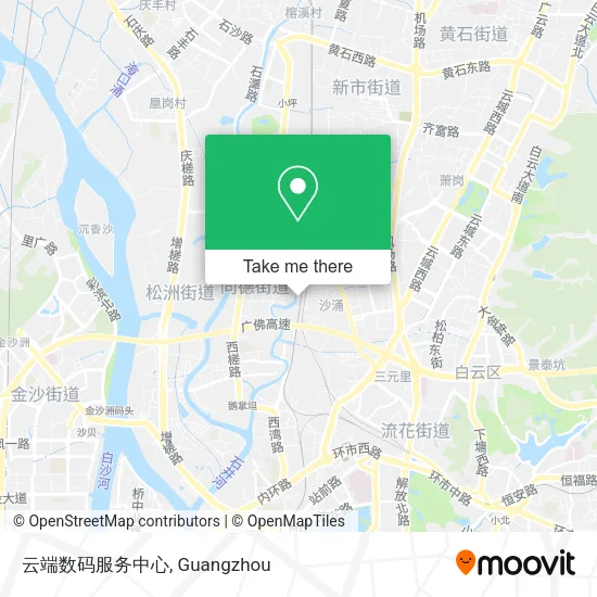 云端数码服务中心 map