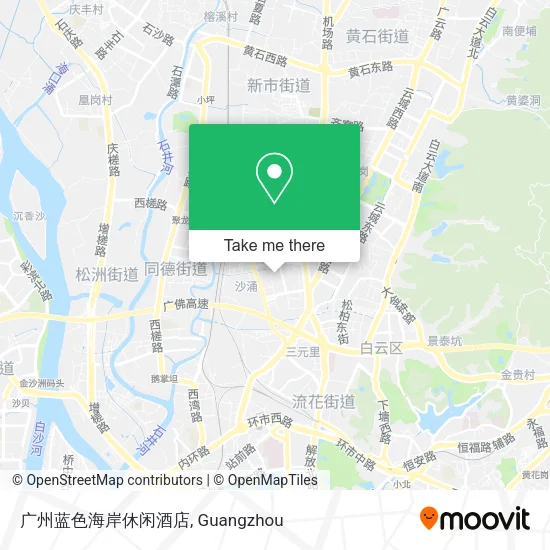广州蓝色海岸休闲酒店 map