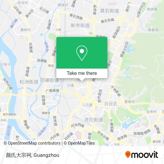 颜氏大宗祠 map