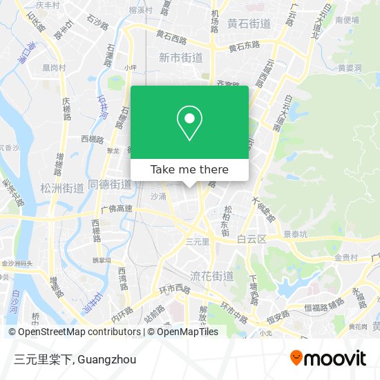 三元里棠下 map