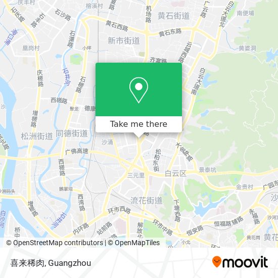 喜来稀肉 map