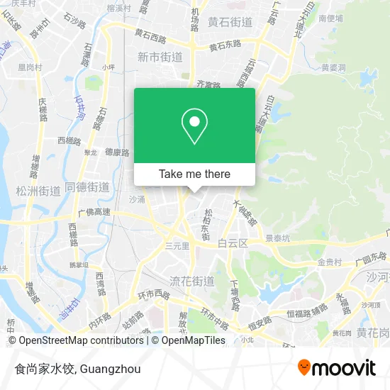 食尚家水饺 map