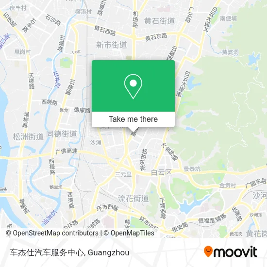 车杰仕汽车服务中心 map