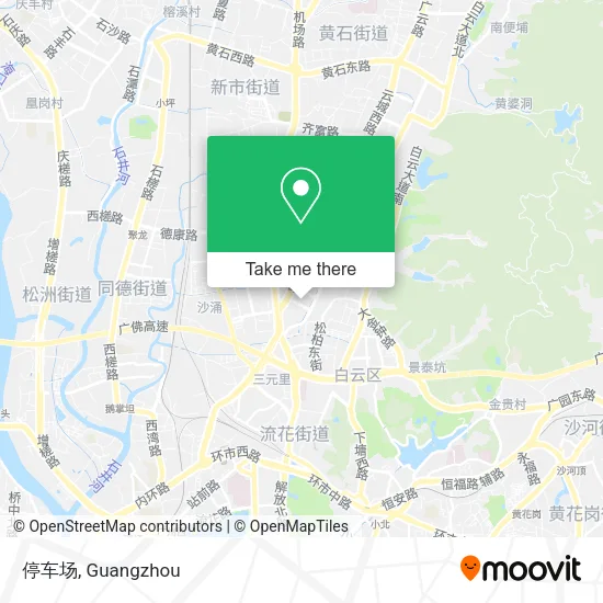 停车场 map
