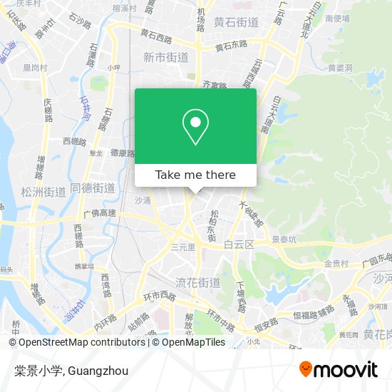 棠景小学 map