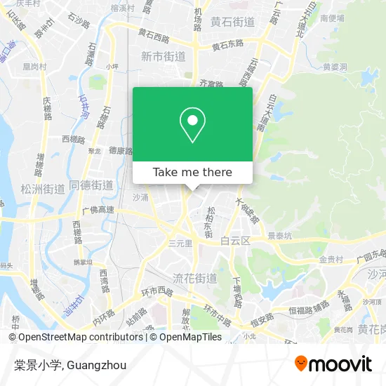 棠景小学 map