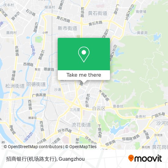 招商银行(机场路支行) map