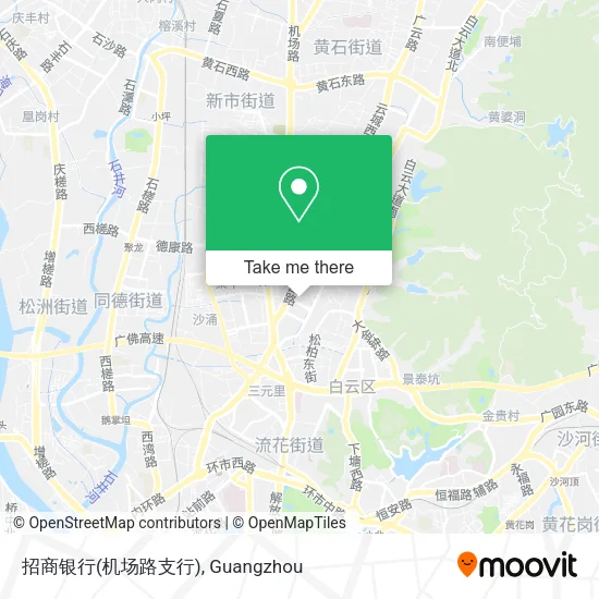 招商银行(机场路支行) map