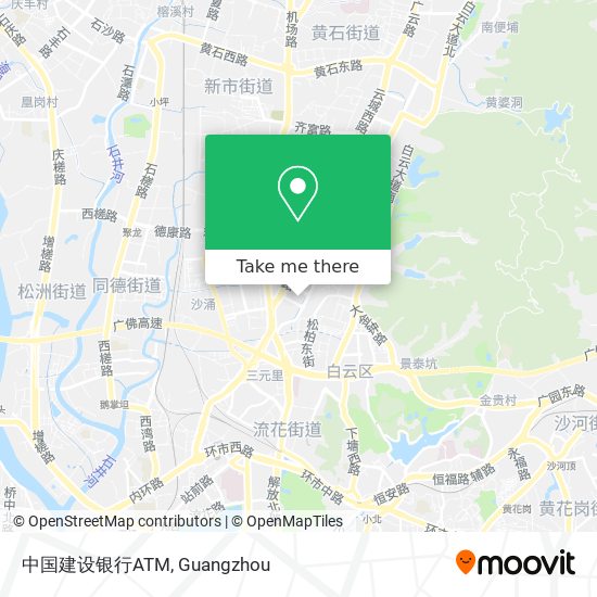 中国建设银行ATM map