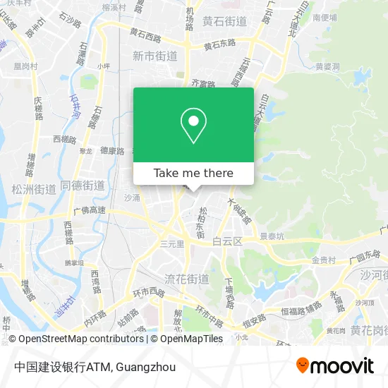 中国建设银行ATM map