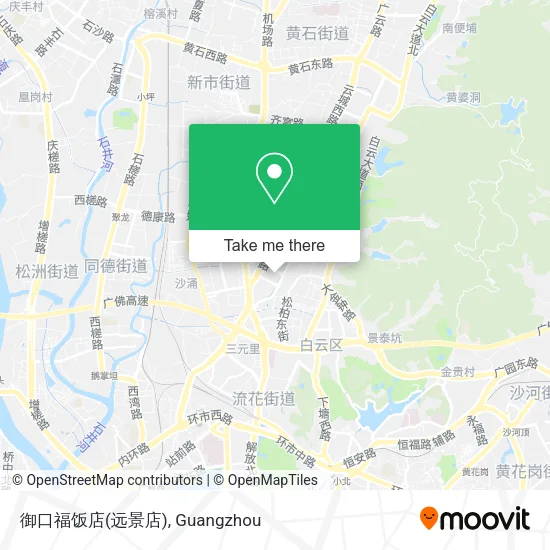 御口福饭店(远景店) map