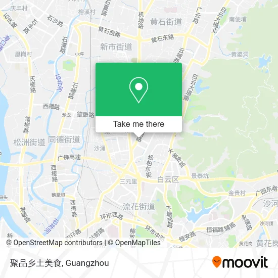 聚品乡土美食 map
