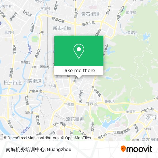 南航机务培训中心 map