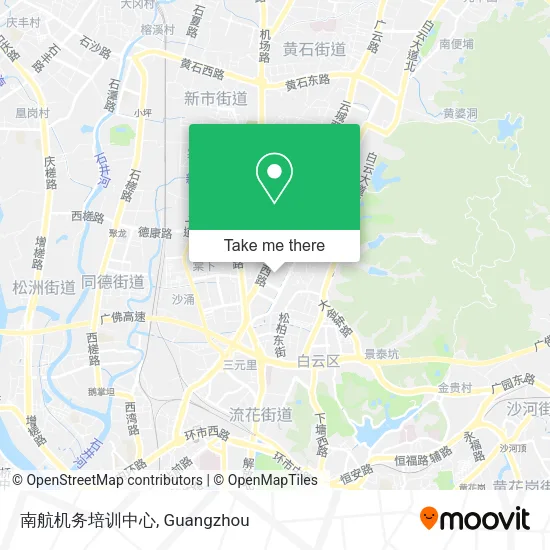 南航机务培训中心 map