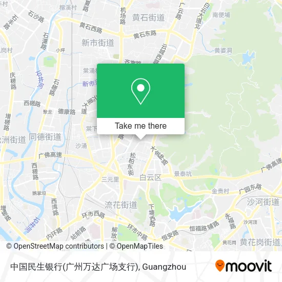 中国民生银行(广州万达广场支行) map