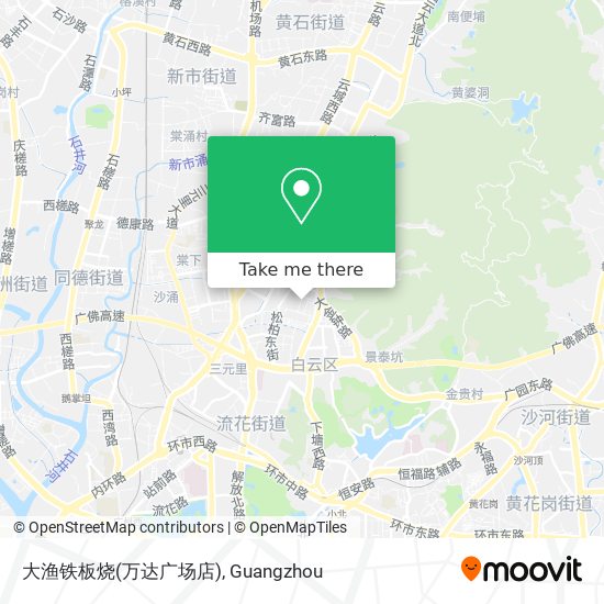大渔铁板烧(万达广场店) map