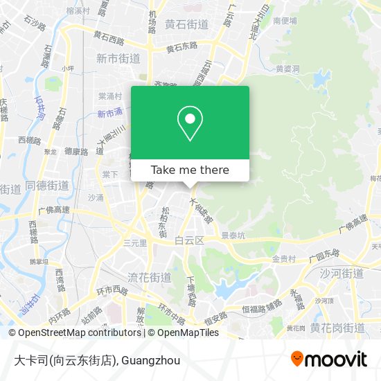 大卡司(向云东街店) map