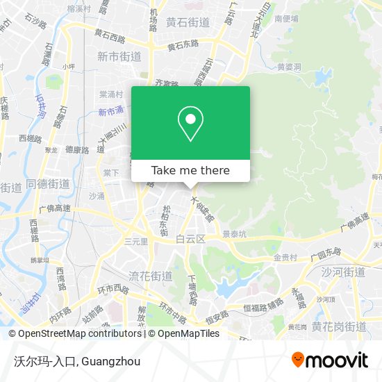 沃尔玛-入口 map