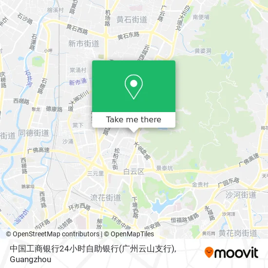 中国工商银行24小时自助银行(广州云山支行) map